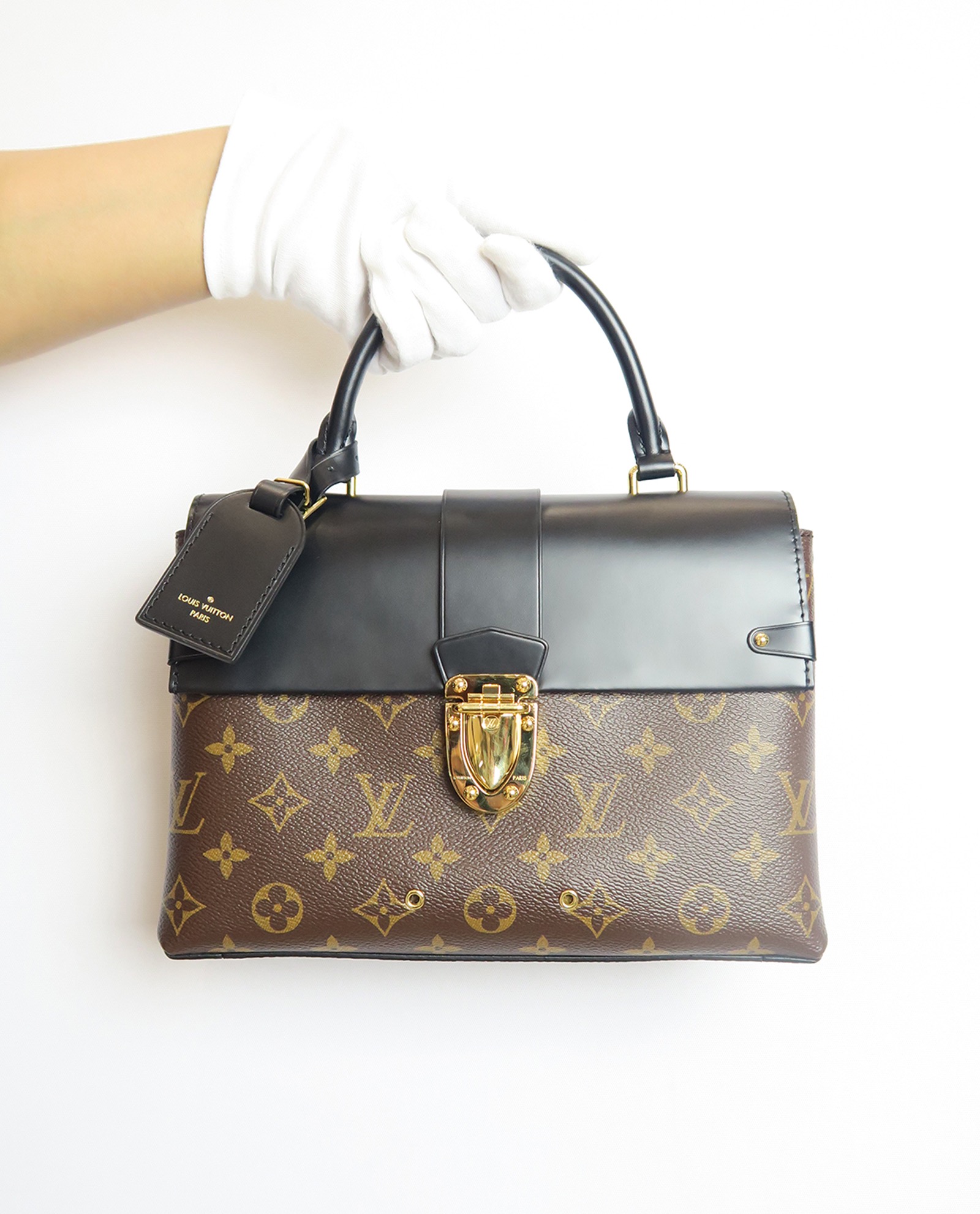 Lv one discount handle flap bag